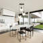Cadi-Grace 3 - Light Black Cluster Pendant-1689024698