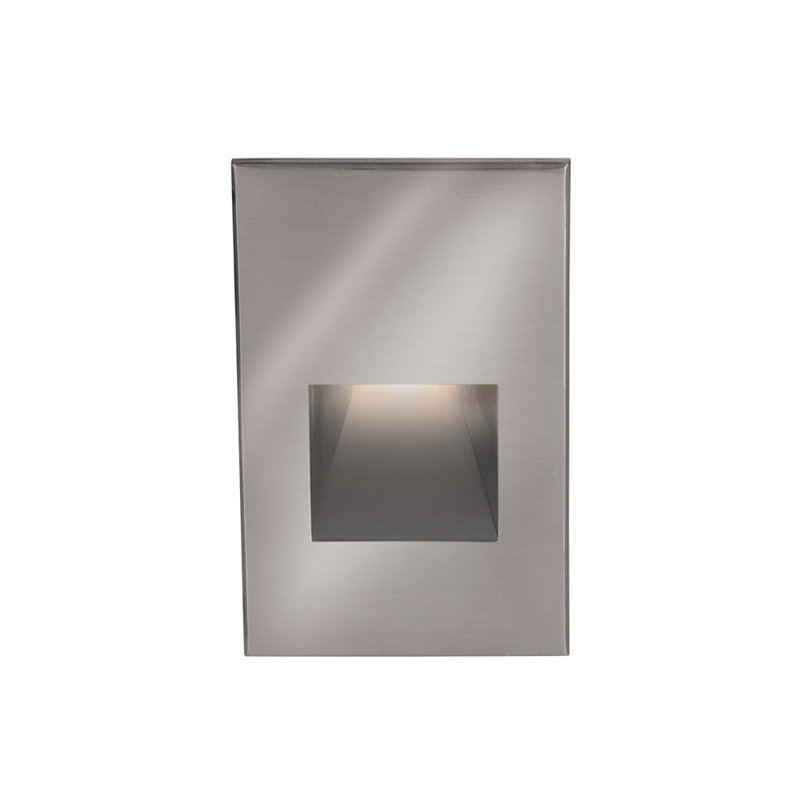 LED Recessed Light, Satinless Steel