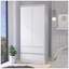 Armoire ferme, chambre à coucher, blanc-864424643