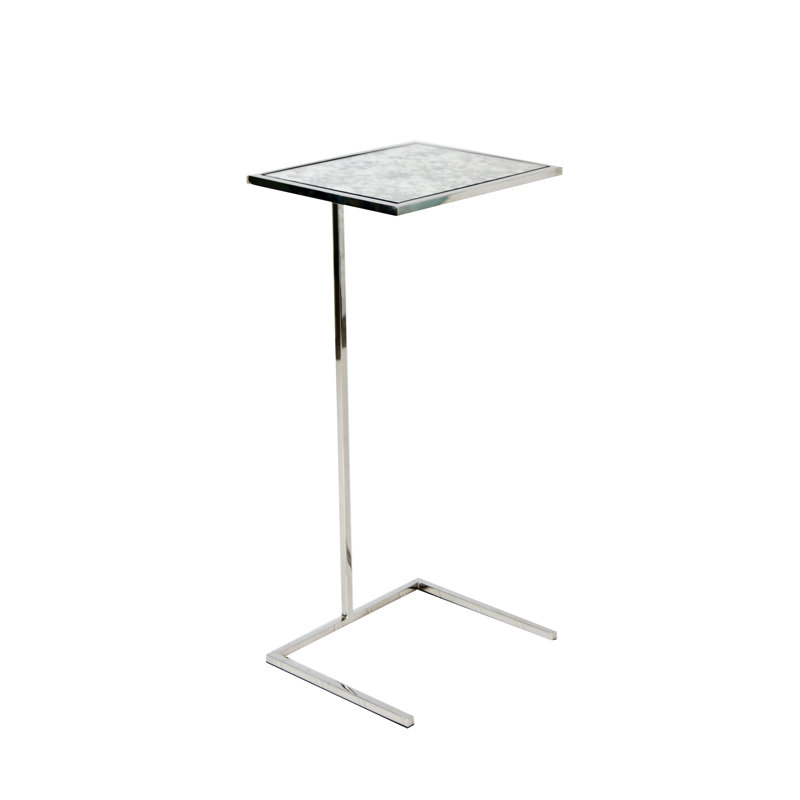 End Table, Nickel Plated
