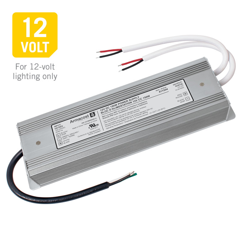 Pilote standard à DEL intérieur / extérieur 12V DC, 150W