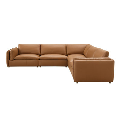 Modular  - RF Arm Chair Brown Top Grain Leather