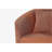 Kaori 87.5 in Mid-Century Modern Curved Upholstered Sofa-2063797187