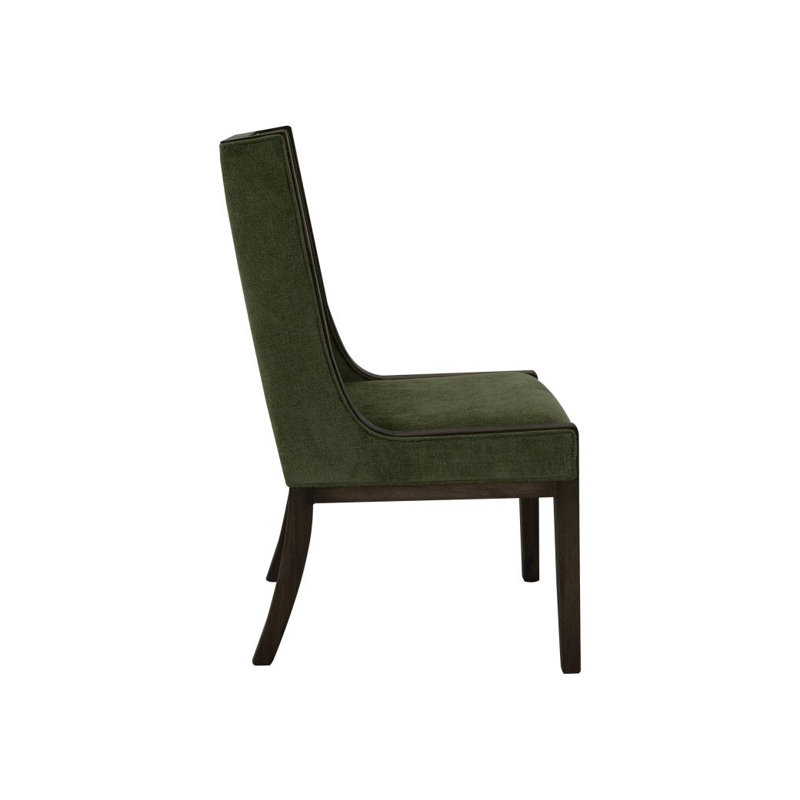 Chaise rembourrée en bois