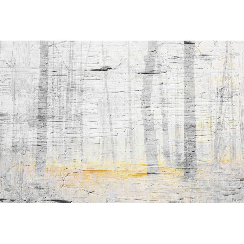 Golden Ground Forest Scene Canvas Print, 24" x 16"