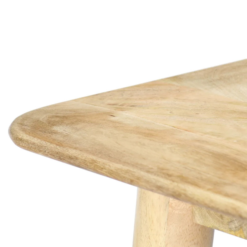 Antonio Solid Wood Dining Table, H76 x L180 x W90cm