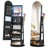 360° Swivel  Arched Jewelry Cabinet, Standing and Lockable Jewelry Armoire with Full-Length Mirror-838720881
