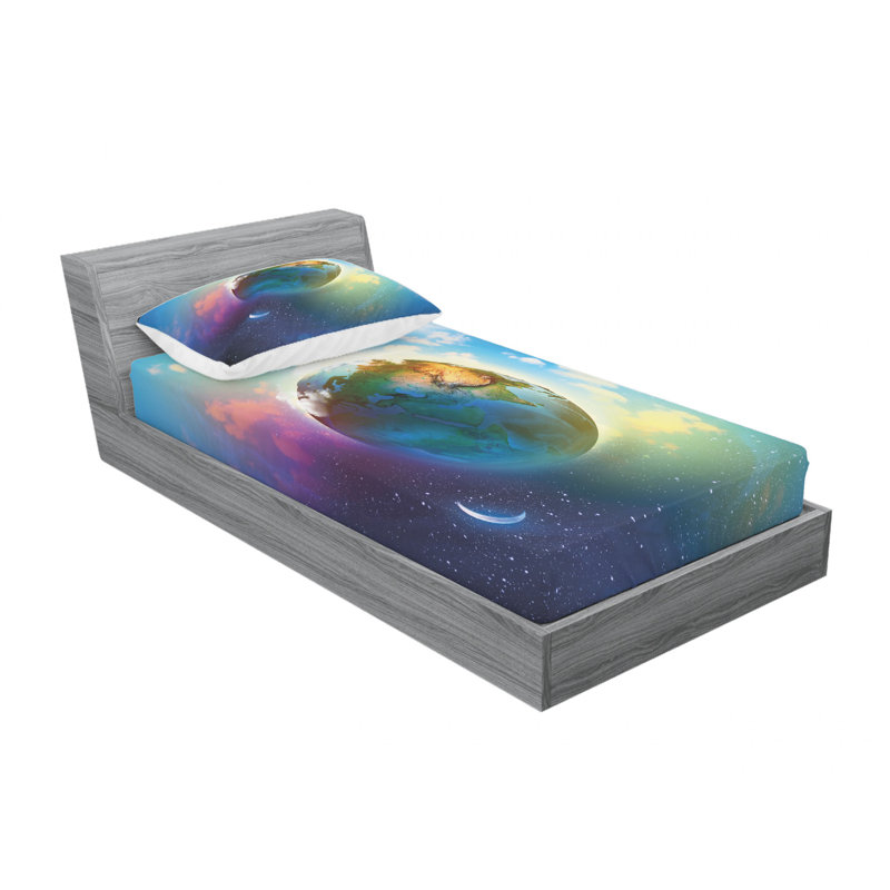 Microfiber Sheet Set, Twin Sheet Set + 1 Pillowcase
