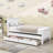 Kids Twin with Trundle with Drawers-996274423