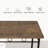  17 Stories 5-Piece Kitchen Dining Set,Modern Kitchen Table With Wooden Top For 4 Person-193316070-193316091