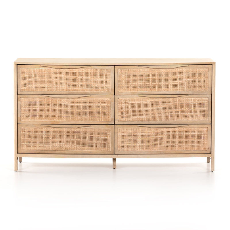 Sydney 6 - Drawer Dresser, Beige