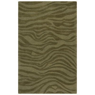 Tapis d'intérieur en laine touffeté à la main Ebony