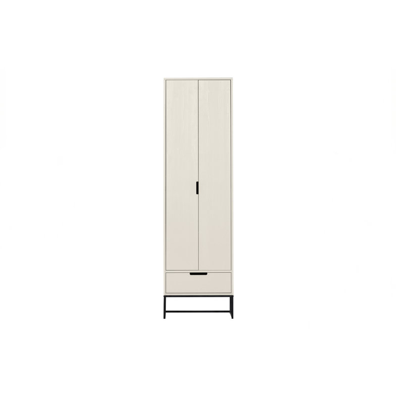 Silas 2 Door Solid Wood Wardrobe