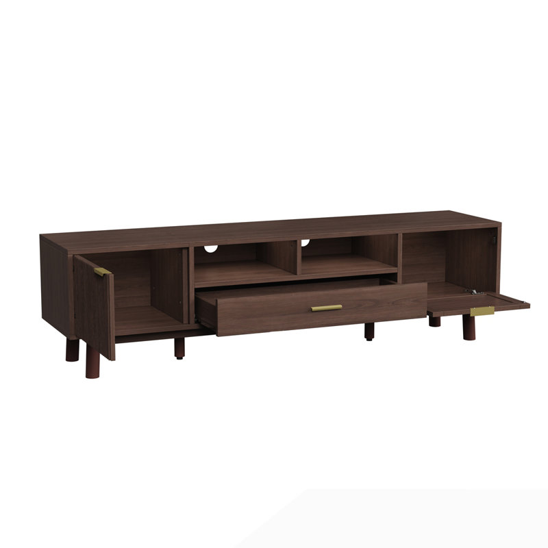 Wood Fashionable TV Stand for 75" TVs