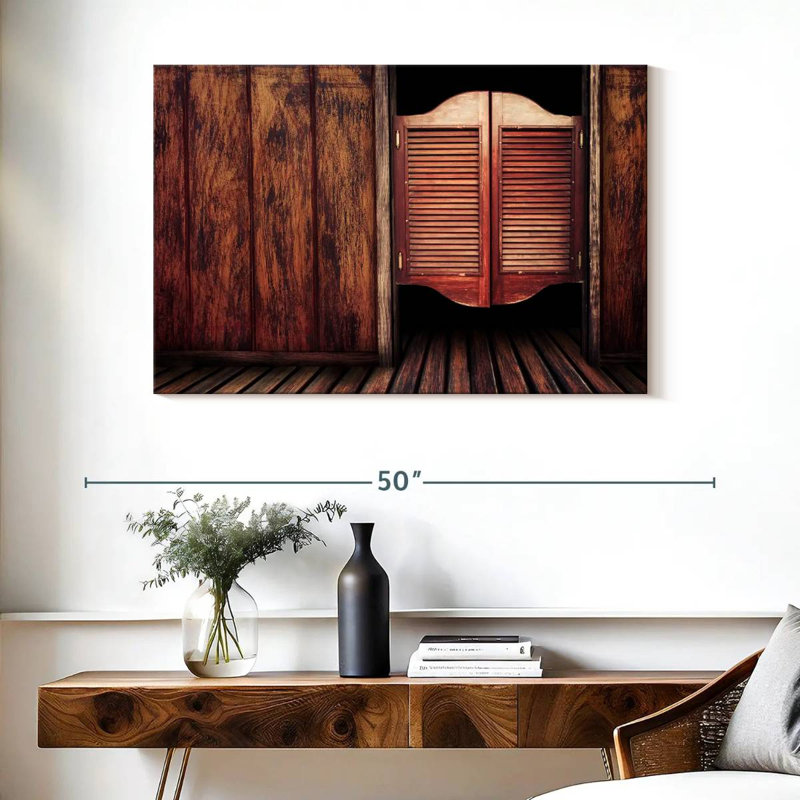 Saloon Door, 26" H x 39" W