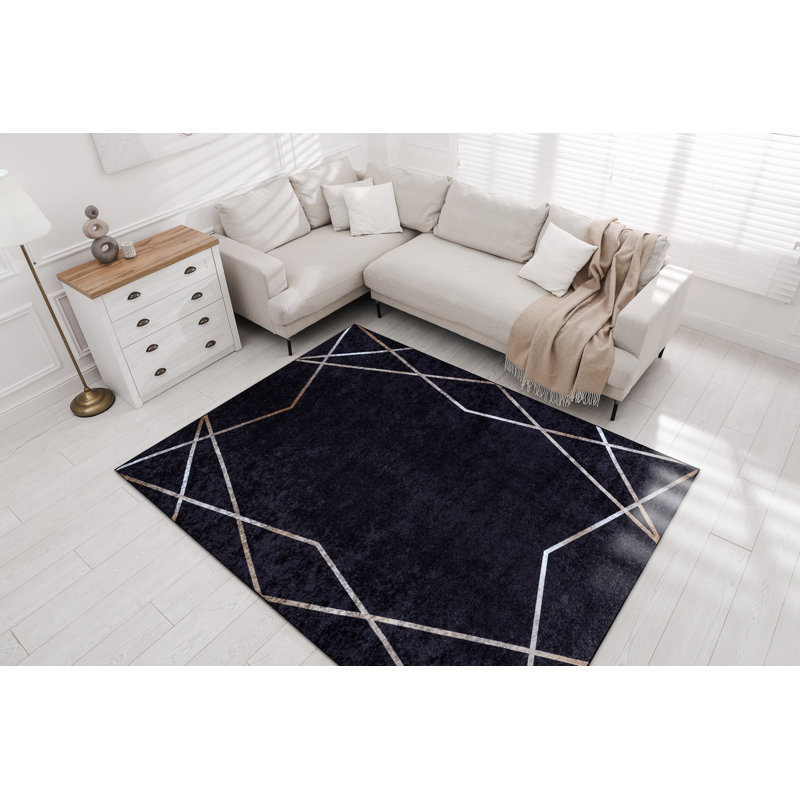 Miro Geometric Area Rug, Rectangular 120 x 170cm