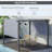 10 Ft. W x 10 Ft. D Steel Pergola-97830416