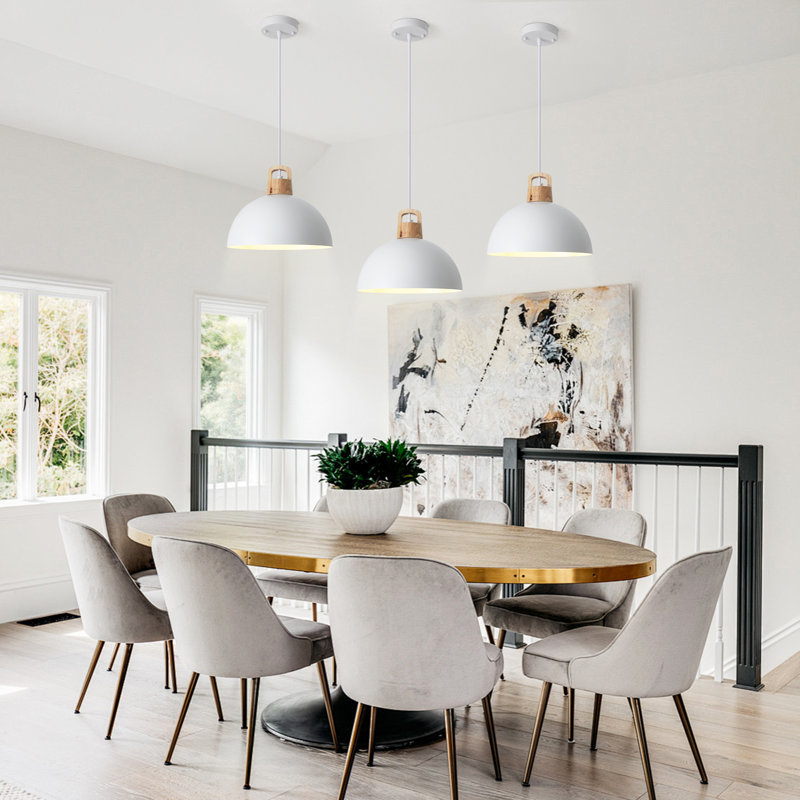 Stelmach 3 - Light Single Pendant, White