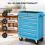 7-Drawer Rolling Tool Chest With Lock, Tool Cart Storage Cabinet Organizer With Wheels and Handle-2125066260