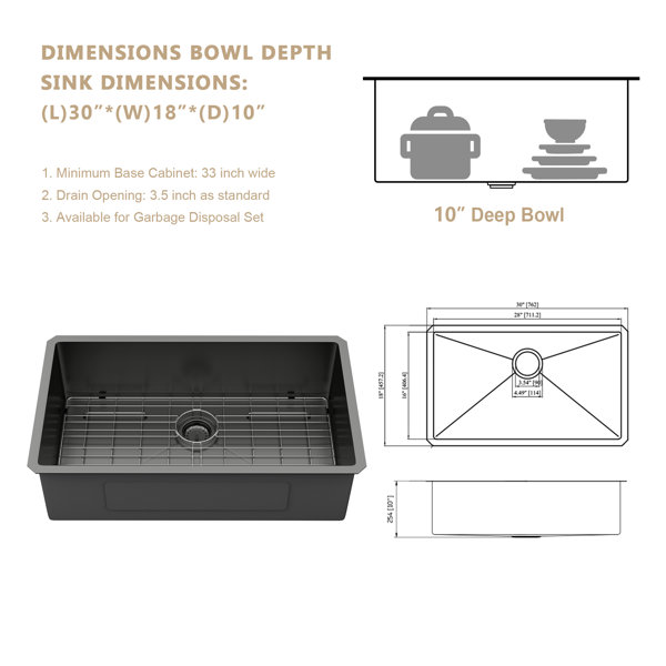 Dimensions du produit