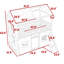 Lit superposé avec échelle, rebord de fenêtre de rangement et conception de maisonnette-399801232-399801234