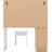 Cascio Dressing Table Set with Mirror-1050278293
