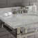 Monarch Marble Rectangular Console Bathroom Sink with Overflow