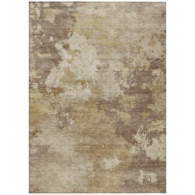 Machine Washable Indoor/Outdoor Earleville ACN2367 Abstract Rug