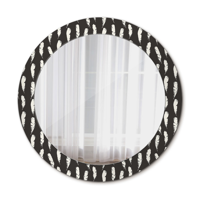 Huldar Glass Flat Wall Mirror