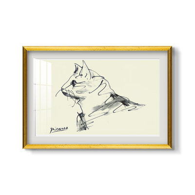 Le Chat, vers 1961 - Pablo Picasso - Estampe encadrée sur mesure