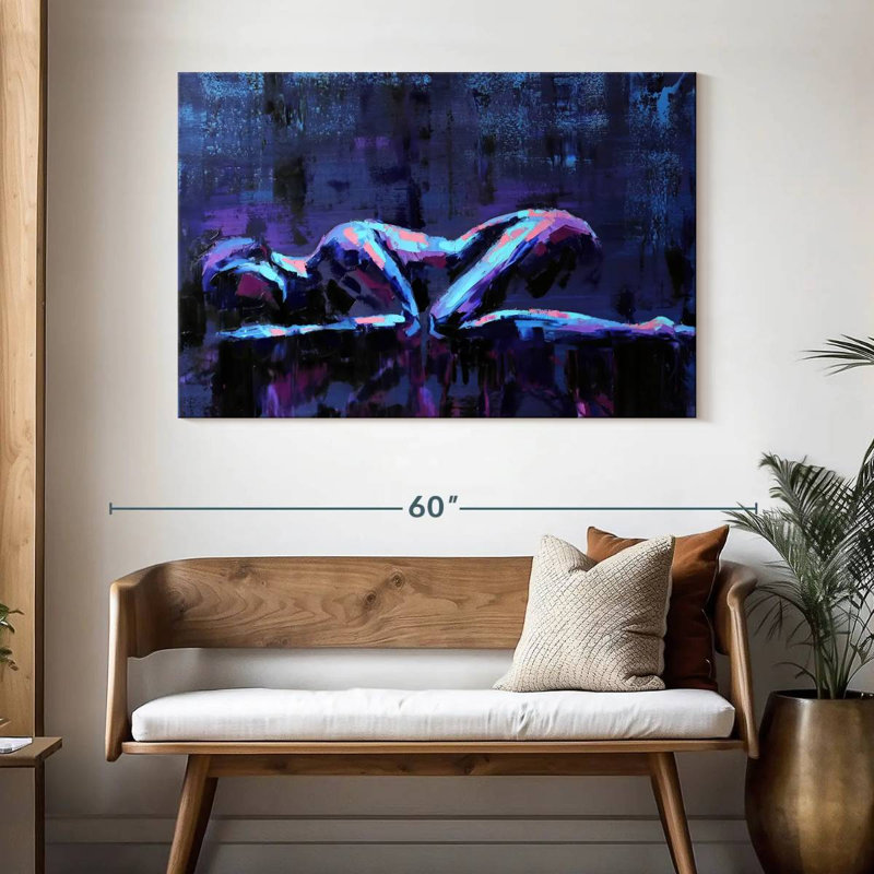 Leisha Abstract Dreamer, 32" H x 48" W