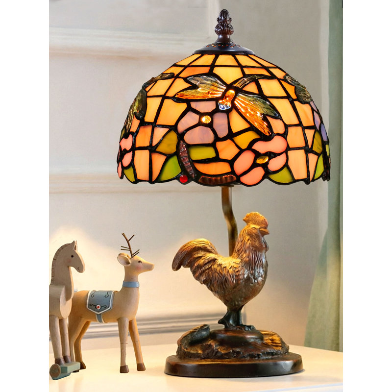 Lampe d'appoint Tiffany Meadow Rooster