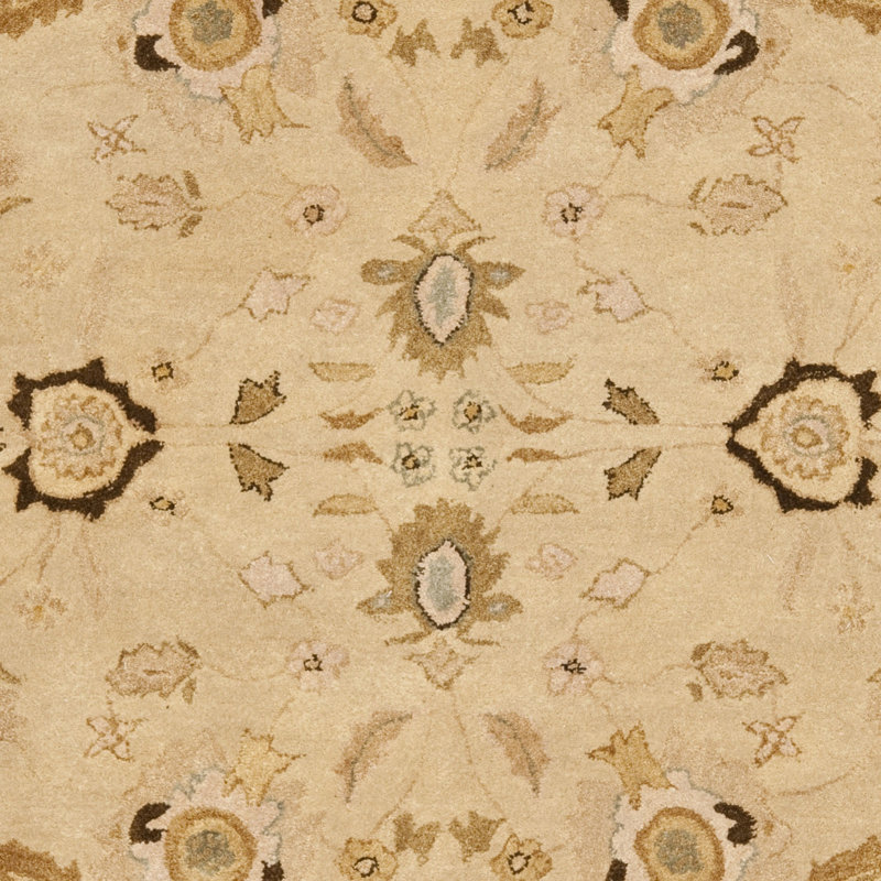 Tapis oriental en laine Groton, Rond 6 pi