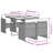 Hokku Designs Patio Dining Set With Cushions Poly Rattan-1078317478-1078317486-1078317484