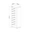 Trofast Monada 9n Plastic Drawer Storage Cabinet Dresser Closet Organizer- Toys Organizer - White