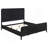 Mason Black Panel Bed