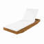 Chaise longue d'extérieur en bois d'acacia massif-272304452