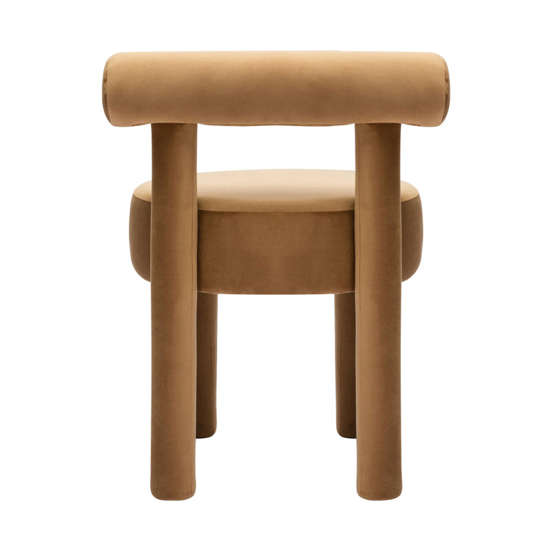Chaise en velours Vincent en cognac Vincent, Cognac, Cognac