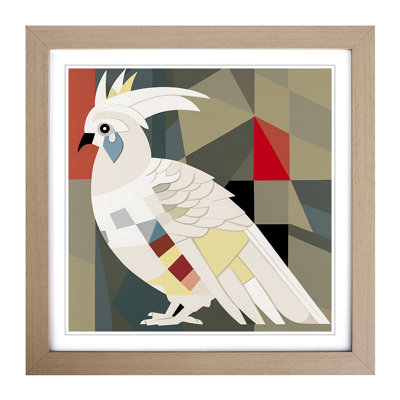 Cockatoo Constructivism No.1 - Framed Print