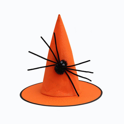 Piece Classic Pointed Wizard Hat With Black Bug Ornament Non Woven Fabric For Adult Kid Role Outfit Halloween Party Dress Up And Holiday Wear Accessories