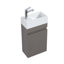 Petit meuble-lavabo mural moderne avec lavabo Modern