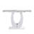 Modern Simple Glossy White Rectangular Counter Bar Table 47.24" x 18.11" x 29.52