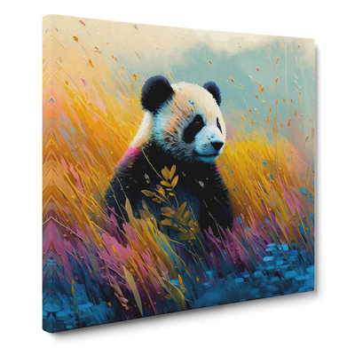Panda Colour Field - No Frame Print