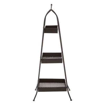 Lexa 116cm H x 51cm W Metal Etagere Bookcase