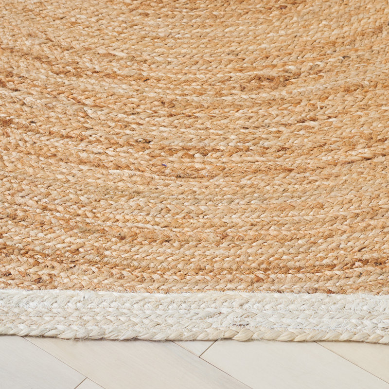 Tapis 367 fibres naturelles / naturel, Octogone 6 po