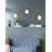 Set Of 3 Abstract Designed Wall Decor Mirror