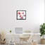 Cadre flottant rose chic avec fleurs simples, design par Albert Koetsier-170687715-170687714