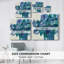 Turquoise Bunch II sur toile-1758310240