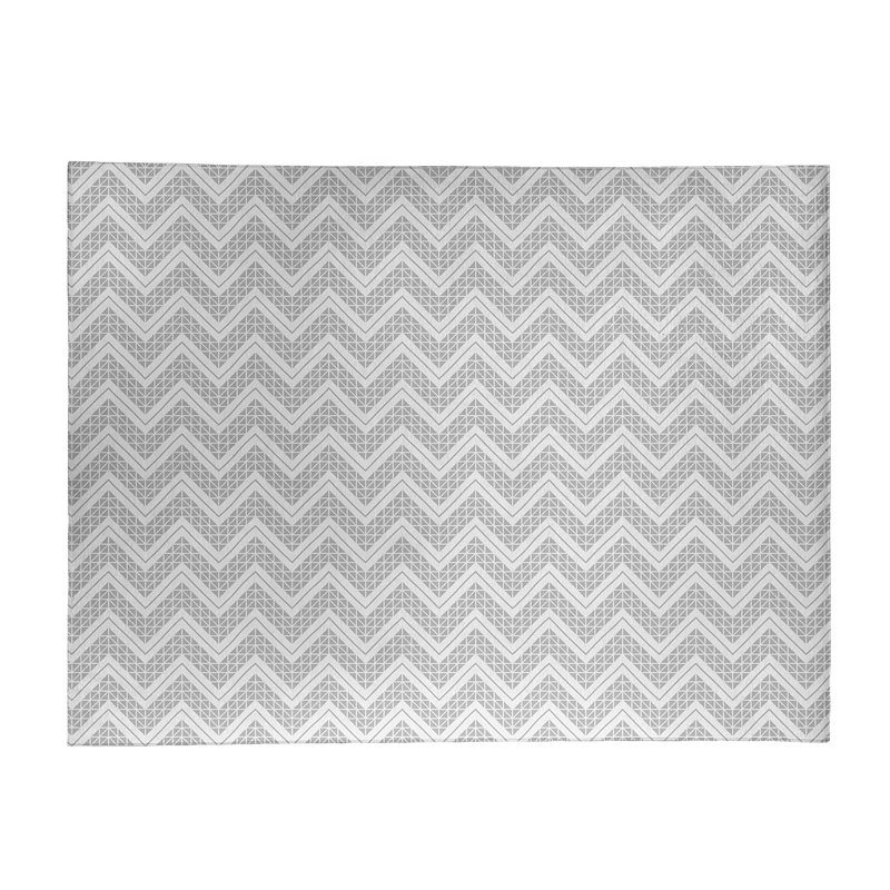 Chenille Chevron Indoor Rug, Rectangle 9' x 12'