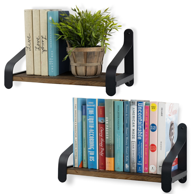 Dahl 2 Piece Elm Floating Shelf